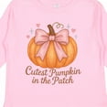 thumbnail image 4 of Inktastic Cutest Pumpkin in the Patch Halloween Boys or Girls Long Sleeve Toddler T-Shirt, 4 of 5
