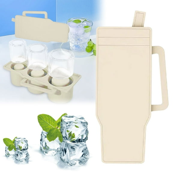Flash Deals The Popular Silicone Ice Tray Has A Large Ice That Is Easy To Demold And Has Cube Ice That Is Convenient And Easy To Use. clear ice cube tray