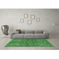 thumbnail image 3 of Ahgly Company Indoor Round Persian Emerald Green Traditional Area Rugs, 6' Round, 3 of 4