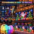 Festilume Christmas Lights, 400 LED Smart Curtain Lights with App ...