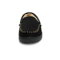 thumbnail image 5 of DREAM PAIRS Men's Comfort Fuzzy Microsuede Moccasin Toe Slippers Lining Slip-on House DSL2110M BLACK Size 13-14, 5 of 6