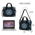 thumbnail image 3 of 16" Laptop Briefcase for Work Travel Laptop Shoulder Bag Carrying Handbag Laptop Case Explosion Of Blue Ink, 3 of 8