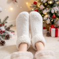 thumbnail image 4 of Goodw7 Cozy Fuzzy Socks for Women, Winter Warm Fleece Lined Slipper Socks with Double Layer Turnover Cuff, Soft Thick Floor Socks for Home Bedroom Lounging, 4 of 6