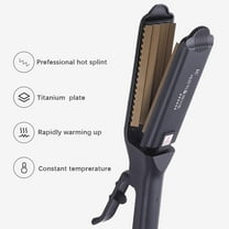6 Teeth Hair Corrugated Iron For Volumizing Hairstyles Crimping Iron Anti Static Ceramic Hair Crimping Stylin