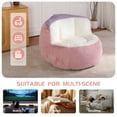 thumbnail image 6 of Jopath Bean Bag Chair with Pull Ring Can Be Easily Moved Large Lounger Sofa for Gaming Reading Living Room Bedroom Pink+White+Purple, 6 of 9