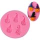 thumbnail image 4 of Silicone Gummy Molds Fudge Molds Cake Stencil Fondant Mold Halloween Chocolate Halloween Cake Moulds Household Soap Molds Cake Molds Baking Tools, 4 of 4