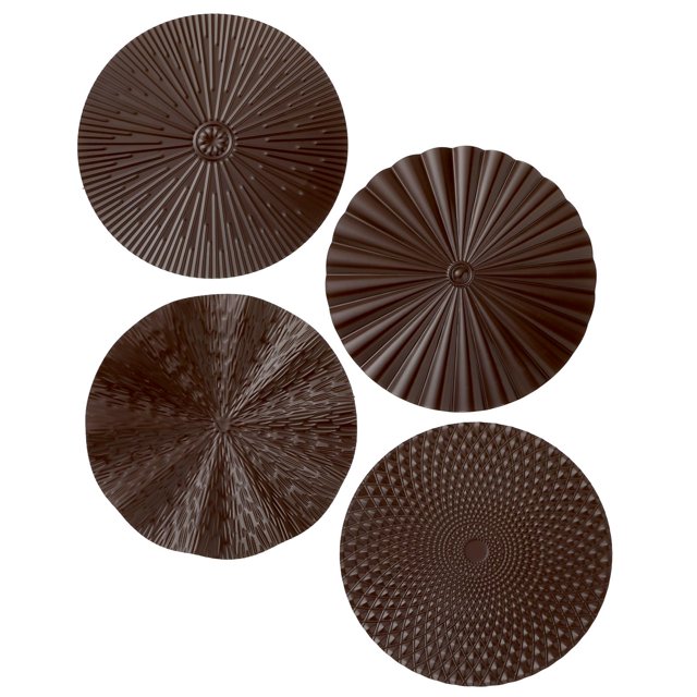 Decoración mural Hicarer Sunburst de metal, 30 cm, para hogar y oficina