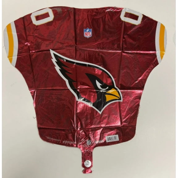 19" ARIZONA CARDINALS Jersey Balloon Party Supplies Decorations Foil Mylar Balloon