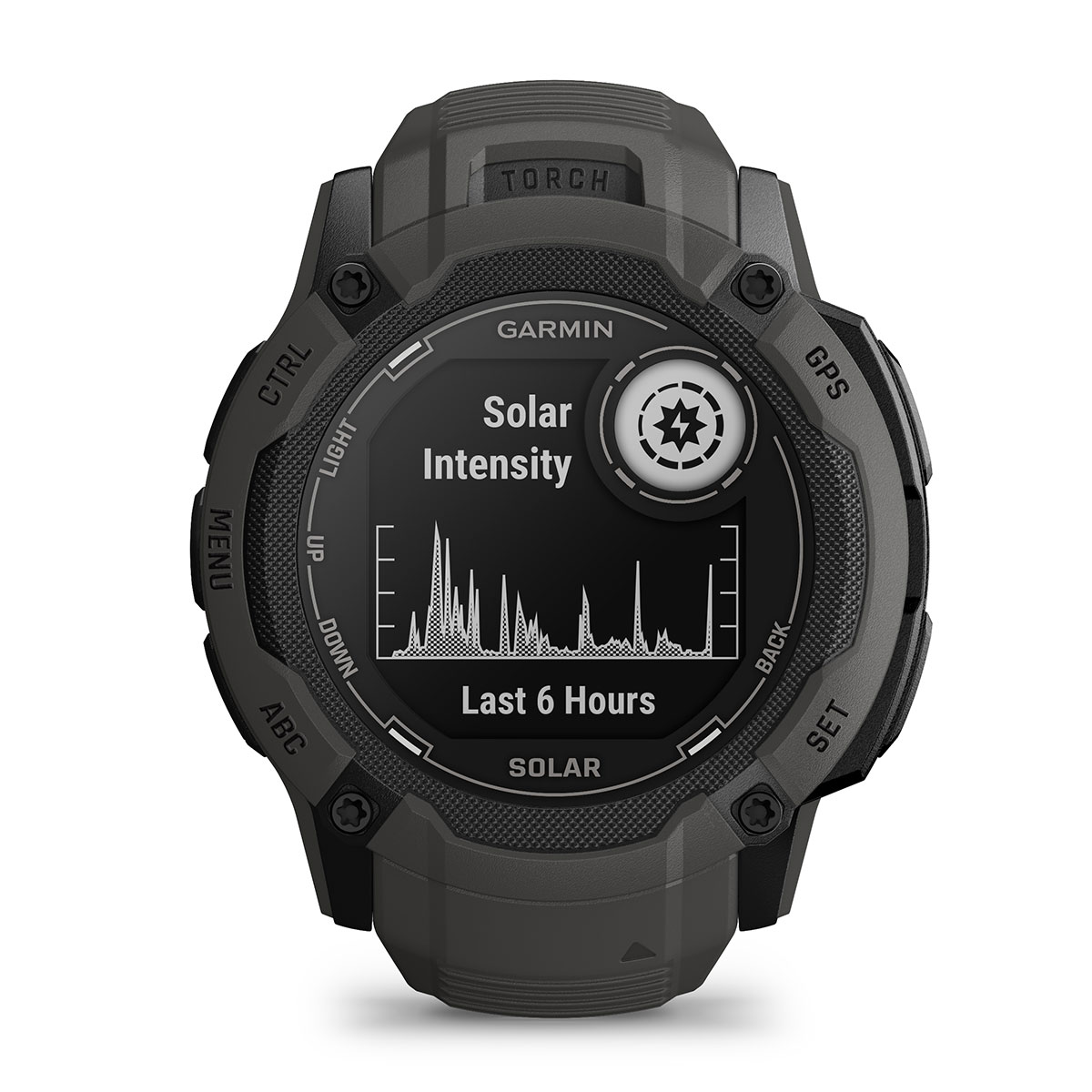 Garmin Instinct 2X Solar (Graphite) Rugged GPS Smartwatch | Built
