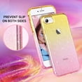 thumbnail image 3 of ULAK iPhone SE 3 5G 2022 Case, iPhone SE 2 2020 Case, iPhone 8 7 Case, Cute Slim Bumper Phone Case for iPhone SE 3rd 2nd Generation/8/7 for Girls Women, Yellow Pink, 3 of 7