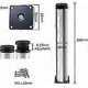 thumbnail image 2 of Adjustable Legs 350mm Height Thicken Cabinet Legs Table Legs Furniture Legs, Brushed Stainless Steel, Adjustable Height 0-15mm, 2 of 5