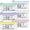 White Pink Green Blue Yellow Purple, variant on 2 Pieces Money Bags with Zipper, Money Envelopes 7.8×3.9 Inch, 2 Colors Money Pouch Clear Bank Deposit Cash Bag for Multi-Purpose Check Wallet Collectors