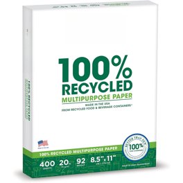 A3 Paper Sheets - Pack Of 100, 80gsm Extra White, Multipurpose For Printer, Copier & Fax