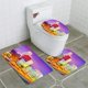 thumbnail image 1 of ABPHQTO Durham Carolina del Norte EE. UU. Juego de alfombras de baño de 3 piezas Alfombra de baño Alfombra de contorno y tapa de inodoro ABPHQTO Cont-CHAPPLE-11033, 1 of 2