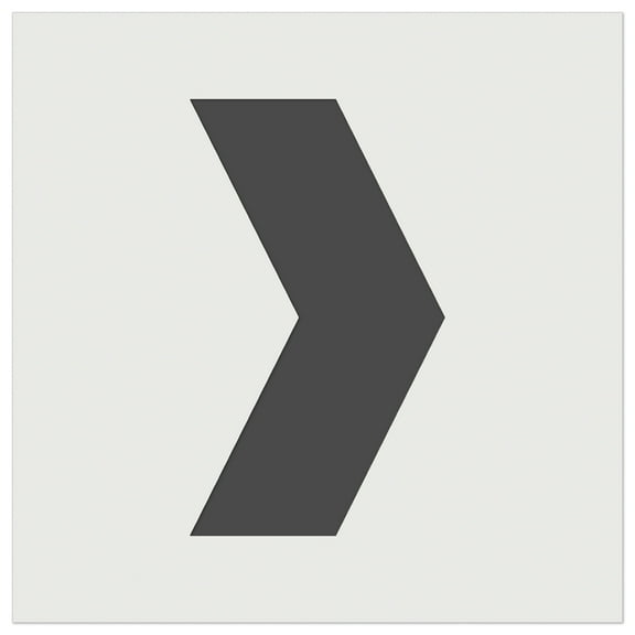 Chevron Arrow Solid DIY Cookie Wall Craft Stencil - 5.5 Inch