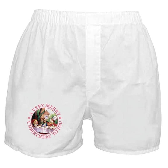 CafePress - A Very Merry Unbirthday To You Boxer Shorts - Men's Novelty Boxer Shorts