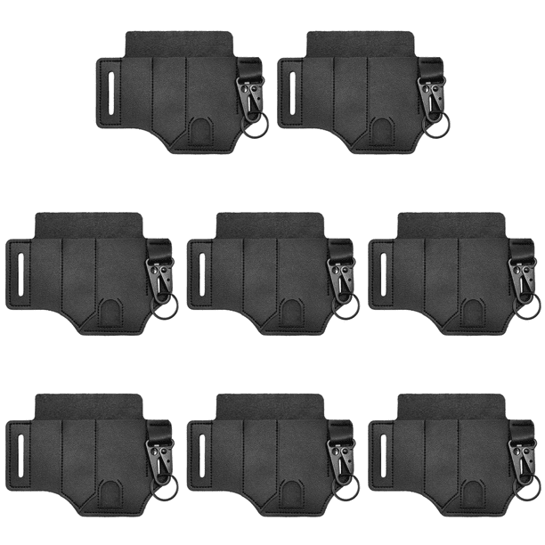 8uds. Soporte de cuero para cinturón Bolsa multiherramienta Funda multiherramienta para el trabajo Uso diario 1 pieza