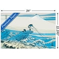 thumbnail image 3 of Fishing The Sea by Katushika Hokusai Wall Poster with Pushpins, 22.375" x 34", 3 of 3