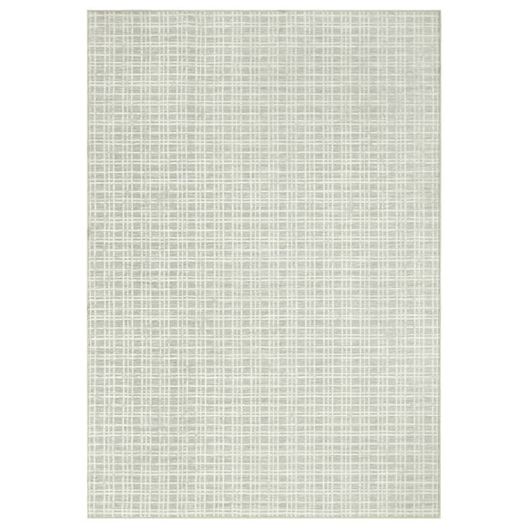 Area Rug 8x10 FT Washable Rugs for Home Decor Modern Checkered Area Rug Buffalo Plaid Rugs Non-Slip Low Pile Foldable Thin Rug Indoor Soft Accent Rug for Living Room Bedroom Home Office Earth Gray
