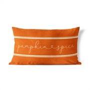 Pumpkin Spice - Lumbar Pillow Cover