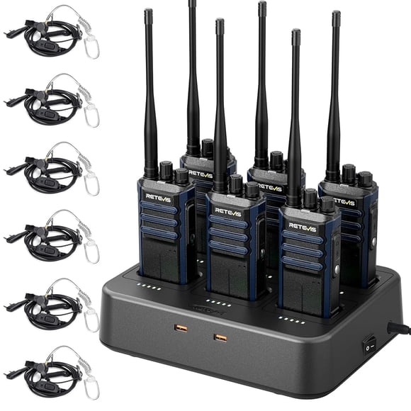 Radio de 2 vías GMRS Walkie Talkies Retevis RT86A de largo alcance
