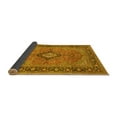 thumbnail image 2 of Ahgly Company Indoor Round Persian Yellow Traditional Area Rugs, 6' Round, 2 of 4