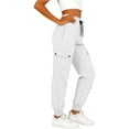 thumbnail image 7 of hotojiny Sweatpants Women Lightweight Elastic Waist Athletic Joggers Casual Drawstring Comfort Workout Sporty Cargo Pants, 7 of 7