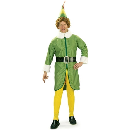 Buddy Elf Men's Adult Halloween Costume, XL