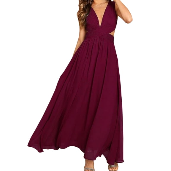 Maxi Vestido Largo Elegante Sexi para Fiesta Dama Dara Baby Vest042