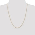 thumbnail image 2 of Leslie's 14K Rose Gold 1.5mm Diamond-Cut Rope Chain (Weight: 4.91 Grams, Length: 24 Inches), 2 of 5