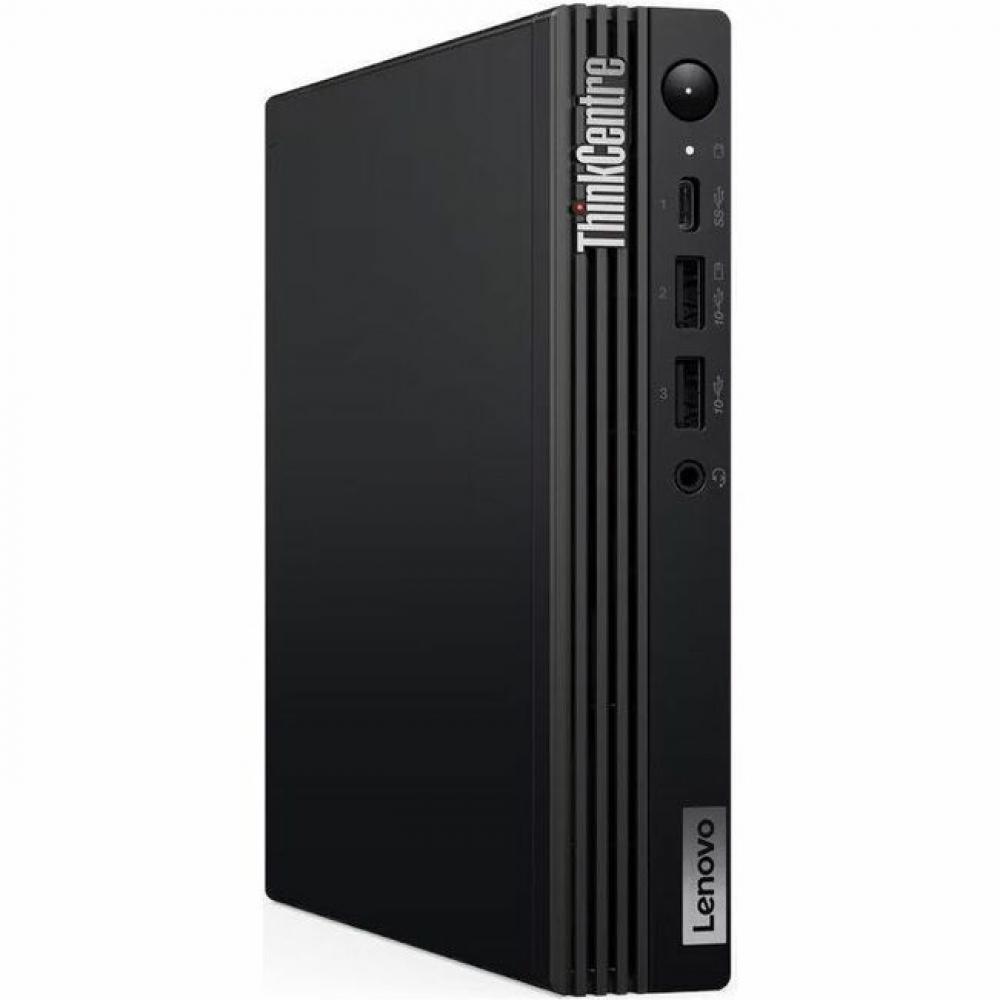 Lenovo ThinkCentre M70q Gen 5 12TD001KUS Desktop Computer - Intel Core i7 14th Gen i7-14700T - vPro Technology - 16 GB - 512 GB SSD - Tiny - Black - Intel Q670 Chip - Windows 11 Pro - Intel UHD Gra...