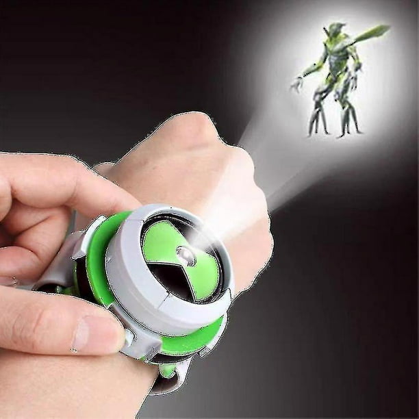 Ben 10 Omnitrix Reloj Proyector 16 Imagenes Reloj de Pulsera para Ninos Juguete de Regalo YONGSHENG 8390612587313 Bodega Aurrera en linea