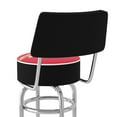 thumbnail image 6 of Trademark Gameroom Chicago Blackhawks Logo Bar Stool with Back Rest, 6 of 6