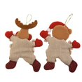 thumbnail image 3 of Christmas Tree Ornament | Xmas Bauble Hanging Gift | Santa Snowman Bear Rudolph, 3 of 10