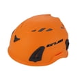 thumbnail image 3 of Casco de trepadora Trabajador de construcción Hardhat con correa de la barbilla Capacina ajustable Capa de montañismo Drrifting Hard Hard for Men Naranja, 3 of 8