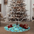 thumbnail image 6 of Balery Cartoon Monster Truck Printed Christmas Tree Skirt , Merry Christmas Party Christmas Tree Decoration,Adjustable Tree Skirt-48", 6 of 8