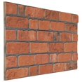 thumbnail image 2 of vidaXL 3D Wall Panels with Terracotta Brick Design 10 pcs EPS, 2 of 5