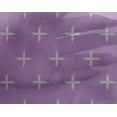 thumbnail image 4 of oneOone Georgette Viscose Fabric Plus Sign Kasuri Print Fabric BTY 42 Inch Wide, 4 of 4