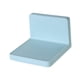 thumbnail image 2 of Caja de almacenamiento, estante de noche, sin perforaciones, para colgar en la pared, organizador de baño y cocina azul, 2 of 9