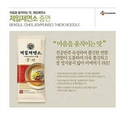 CJ Beksul Cheil Noodles Variation(Each pack 900g, 9 person serving) Thick -   