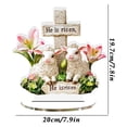 thumbnail image 4 of Mefallenssiah Easter Visual Table Decoration for Home Living Room Bedroom Holiday Tabletop Ornaments, 4 of 9