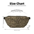 thumbnail image 3 of Naloa Leopard Print-1 Print Running Belts for Men Women,Running Fanny Pack with 2-Zipper Pockets,Waterproof Waist Pack for Travel Hiking Running Outdoor Sports, 3 of 8