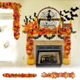 thumbnail image 1 of Faux Maple Leaf Vines - Fall Decor for Halloween, Thanksgiving, and Autumn Home Decoration, 1 of 6