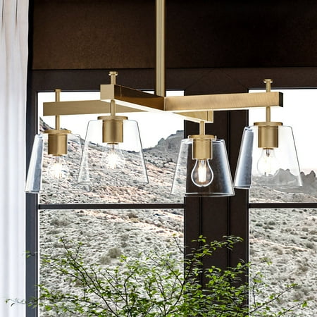 

Luxury Traditional Chandelier 22.5H x 29.5W with Vintage Style Olde Brass UHP4384 by Urban Ambiance
