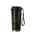 thumbnail image 2 of Coffee Thermal Mug Multi Color Optional Spray Plastic 304 Stainless Steel Mug Portable Car Carrying Coffee Mug Student Walking Mug, 2 of 6