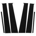 thumbnail image 1 of B Pillar Sticker, Elegant Paste Installation Wear Coverage Anti Scratch Aging  Door Window Pillar Trim  For Versa, 1 of 8