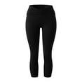 thumbnail image 2 of Lroveb High Waisted Yoga Pants for Women Tummy Control, Athletic Workout Yoga Leggings, Womens Cross Leggings Running Sport Tights Pants Black, 2 of 8