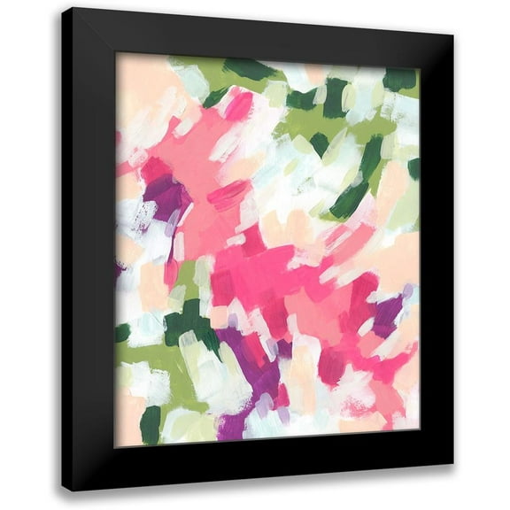 Vess, June Erica 12x14 Black Modern Framed Museum Art Print Titled - Palette Prism I