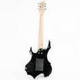 thumbnail image 4 of Tcbosik Burning Fire Design Electric Guitar with Amplifier, HSH Pickup, Bag and Strap, Black, 4 of 9