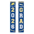 thumbnail image 2 of EGNMCR Home Decor, Room Decor 2026 Graduation Porch Banners Congrats Grad Door Decorations Class Of 2026 Hanging Signs For Graduation Party Front Door Decor 71x12in 2Pack Polyester Couplets, 2 of 6